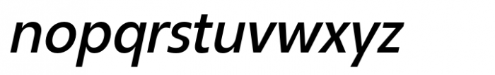 Neue Reman Gt Medium Semi Condensed Italic Font LOWERCASE