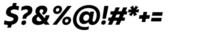 Neue Reman Sans Bold Italic Font OTHER CHARS