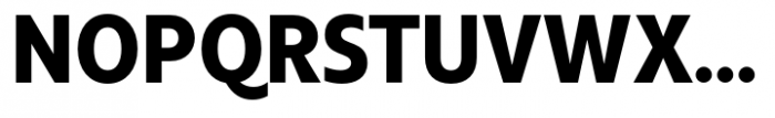 Neue Reman Sans Bold Semi Condensed Font UPPERCASE