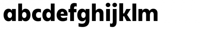 Neue Reman Sans Bold Semi Condensed Font LOWERCASE