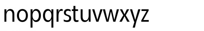 Neue Reman Sans Condensed Font LOWERCASE