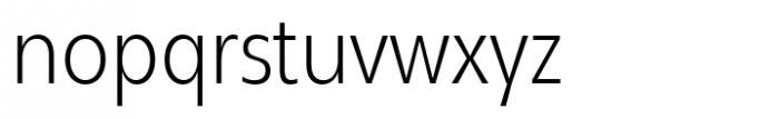 Neue Reman Sans Light Condensed Font LOWERCASE