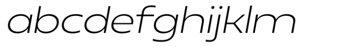 Neue Reman Sans Light Expanded Italic FONT
