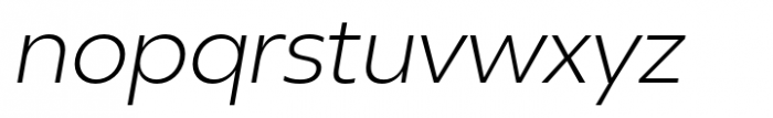 Neue Reman Sans Light Italic Font LOWERCASE