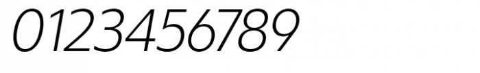 Neue Reman Sans Light Semi Condensed Italic Font OTHER CHARS