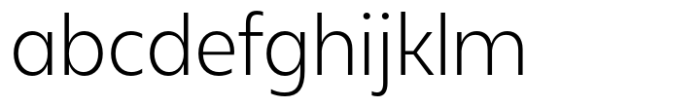 Neue Reman Sans Light Semi Condensed Font LOWERCASE