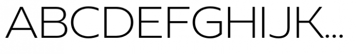 Neue Reman Sans Light Semi Expanded Font UPPERCASE