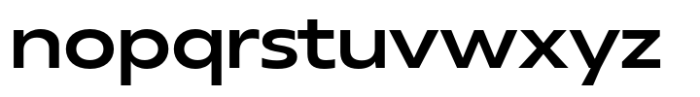 Neue Reman Sans Semi Bold Expanded Font LOWERCASE