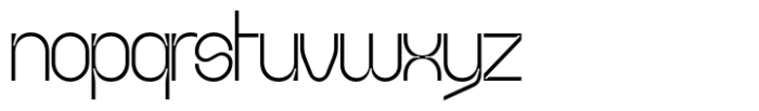 Neue School Hairline Font LOWERCASE