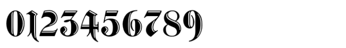 Neue Schwabacher Engraved Font OTHER CHARS