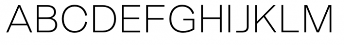 Neue Singular D Thin Font UPPERCASE