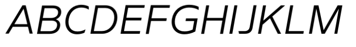 Neue Singular V Light Italic Font UPPERCASE