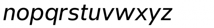 Neue Singular V Regular Italic Font LOWERCASE