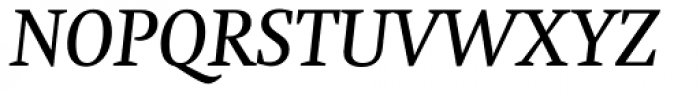 Neue Swift Pro Book Italic Font UPPERCASE