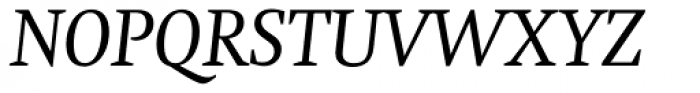 Neue Swift Pro Italic Font UPPERCASE
