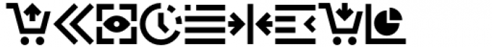 Neue UXUI Icons Black Font LOWERCASE