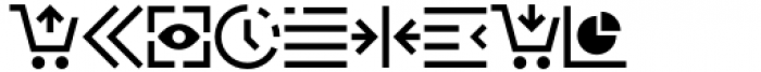 Neue UXUI Icons Medium Font LOWERCASE