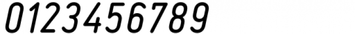 Neue Vektor CNC Regular Italic Font OTHER CHARS