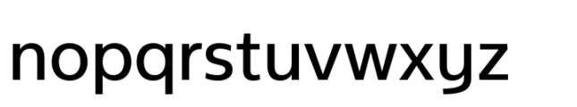 NeueType Medium Font LOWERCASE