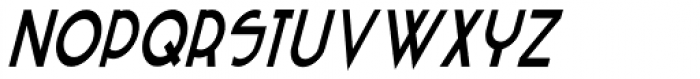 Neues Bauen Italic Font UPPERCASE