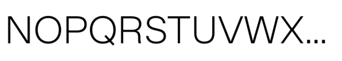 Neufile Grotesk Light Font UPPERCASE