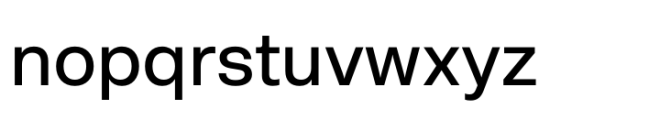 Neufile Grotesk Medium Font LOWERCASE