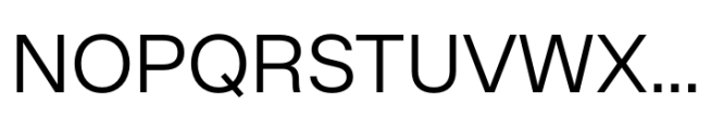 Neufile Grotesk Regular Font UPPERCASE
