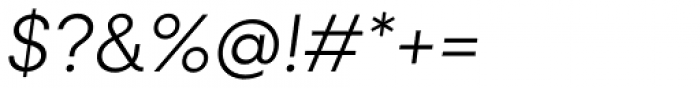 Neulis Alt Light Italic Font OTHER CHARS