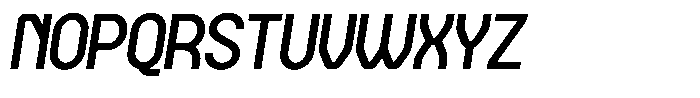 Neultra Oblique Font UPPERCASE