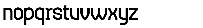 Neultra Regular Font LOWERCASE