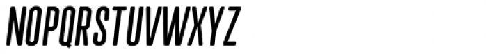 Neumatic Gothic Round Medium Oblique Font UPPERCASE