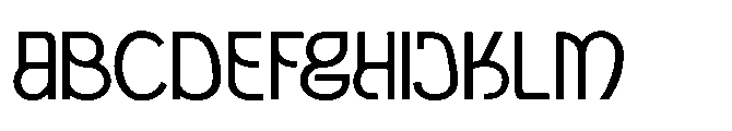 Neumonics Font UPPERCASE