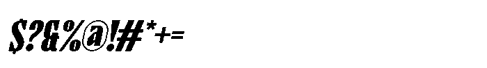 Neura Path Italic Font OTHER CHARS