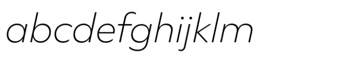 Neurath Extra Light Italic FONT