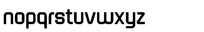 Neuromax Extra Bold Font LOWERCASE