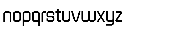 Neuromax Regular Font LOWERCASE