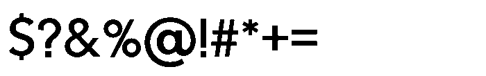 Neuromax Semi Bold Font OTHER CHARS