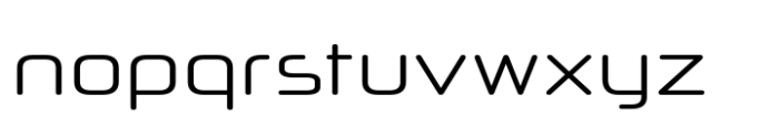 Neuropol X Light Condensed Font LOWERCASE