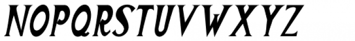 Neurotic Roman Oblique JNL Font LOWERCASE