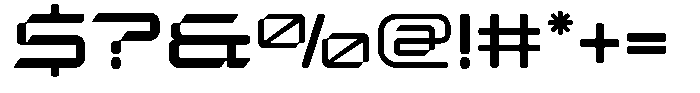 Neuroxa Font OTHER CHARS