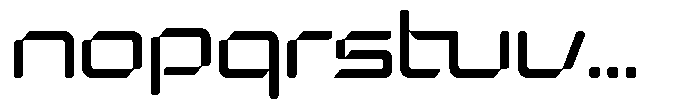 Neuroxa Font LOWERCASE