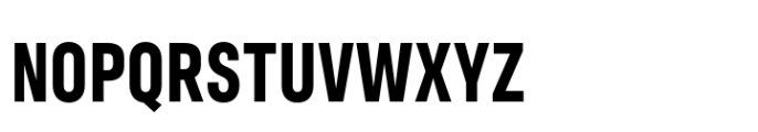 Neusa Neu Compact Bold Font UPPERCASE