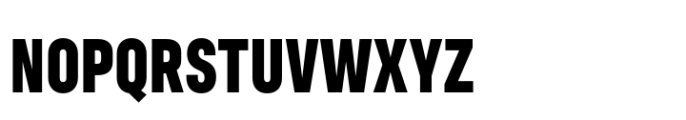 Neusa Neu Compact Extra Bold Font UPPERCASE