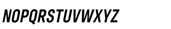 Neusa Neu Compact Medium Italic Font UPPERCASE