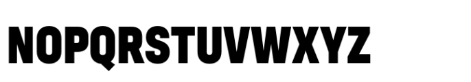 Neusa Neu Condensed Black Font UPPERCASE