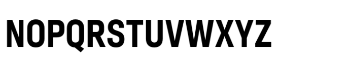 Neusa Neu Condensed Bold Font UPPERCASE
