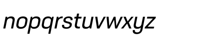 Neusa Neu Italic Font LOWERCASE