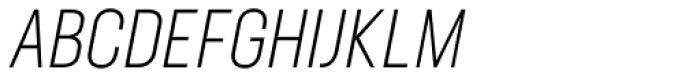 Neusa Next Pro Compact Light Italic Font UPPERCASE