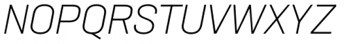 Neusa Next Pro Light Italic Font UPPERCASE