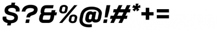 Neusa Next Pro Wide Bold Italic Font OTHER CHARS